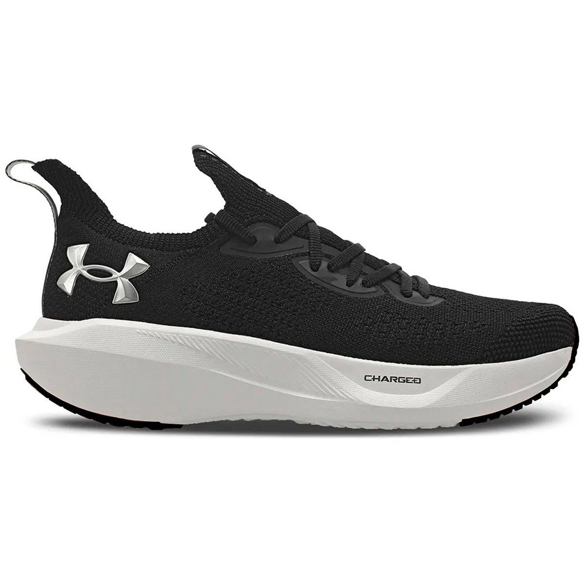 SHIN ③ Tênis Under Armour CH Slight 3 Grafite/Preto